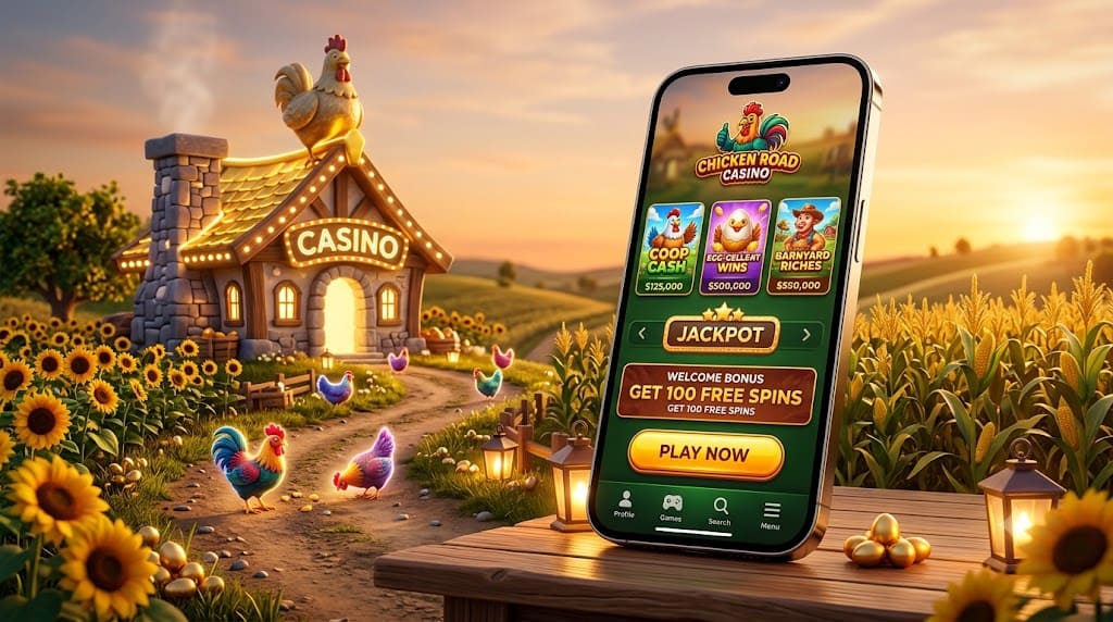 Interfaccia principale della piattaforma Chicken Road Casino su desktop